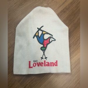 NWOT Loveland ski area beanie